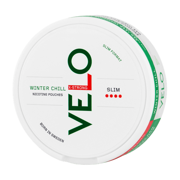 Poches de nicotine VELO Winter Chill X-Strong Slim