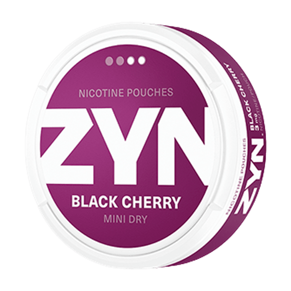 Poches de nicotine ZYN Black Cherry 3mg