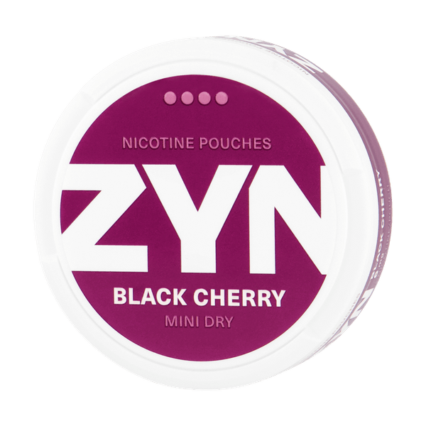 Poches de nicotine ZYN Black Cherry 6mg