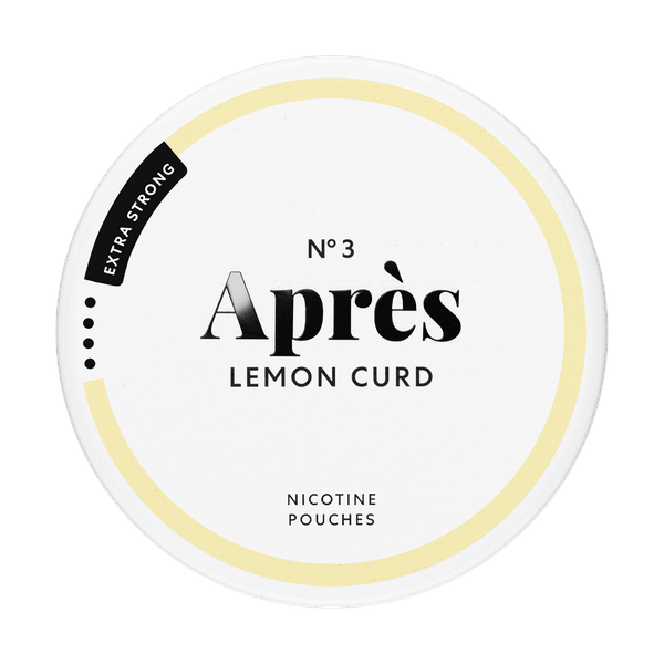 Poches de nicotine Après Lemon Curd Extra Strong
