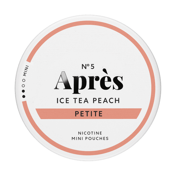 Poches de nicotine Après Ice Tea Peach Mini