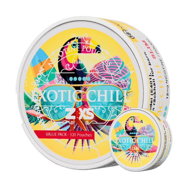 Poches de nicotine ZIXS Exotic Chill Jumbo Can