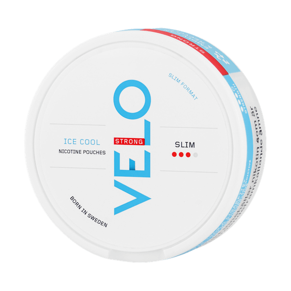 Poches de nicotine VELO Ice Cool Mint Strong Slim