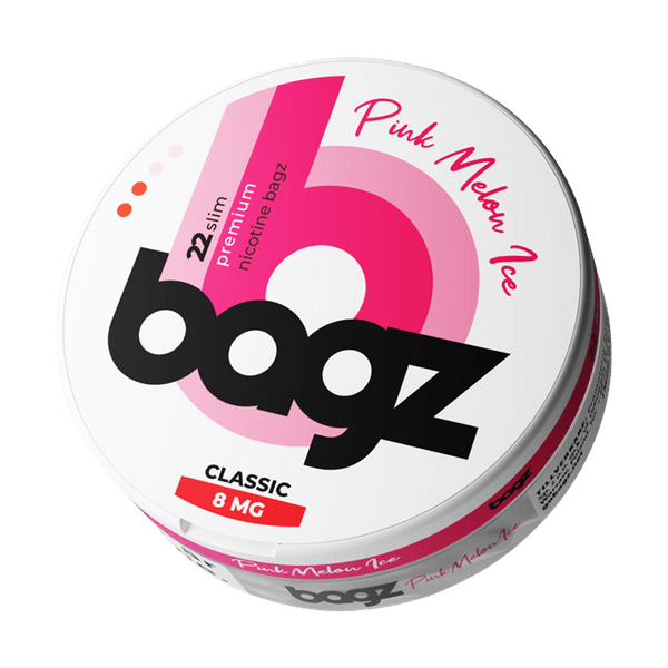 Poches de nicotine Bagz BAGZ Pink Melon Ice 8mg