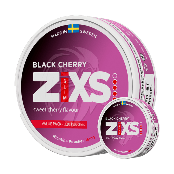 Poches de nicotine ZIXS ZIXS Black Cherry Jumbo Can